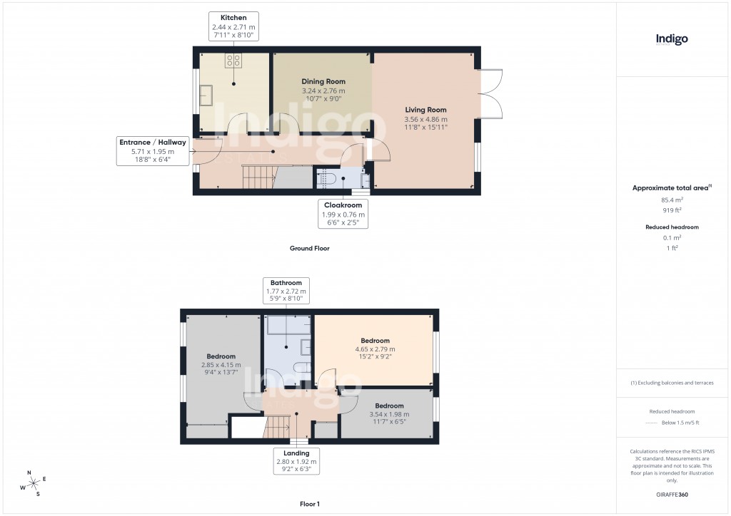 Floorplans For St Brelade, Jersey