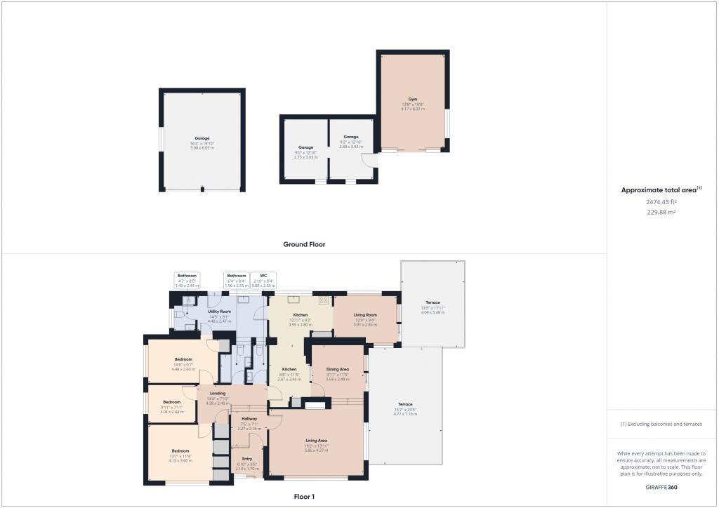 Floorplans For St Ouen, Jersey, Channel Islands