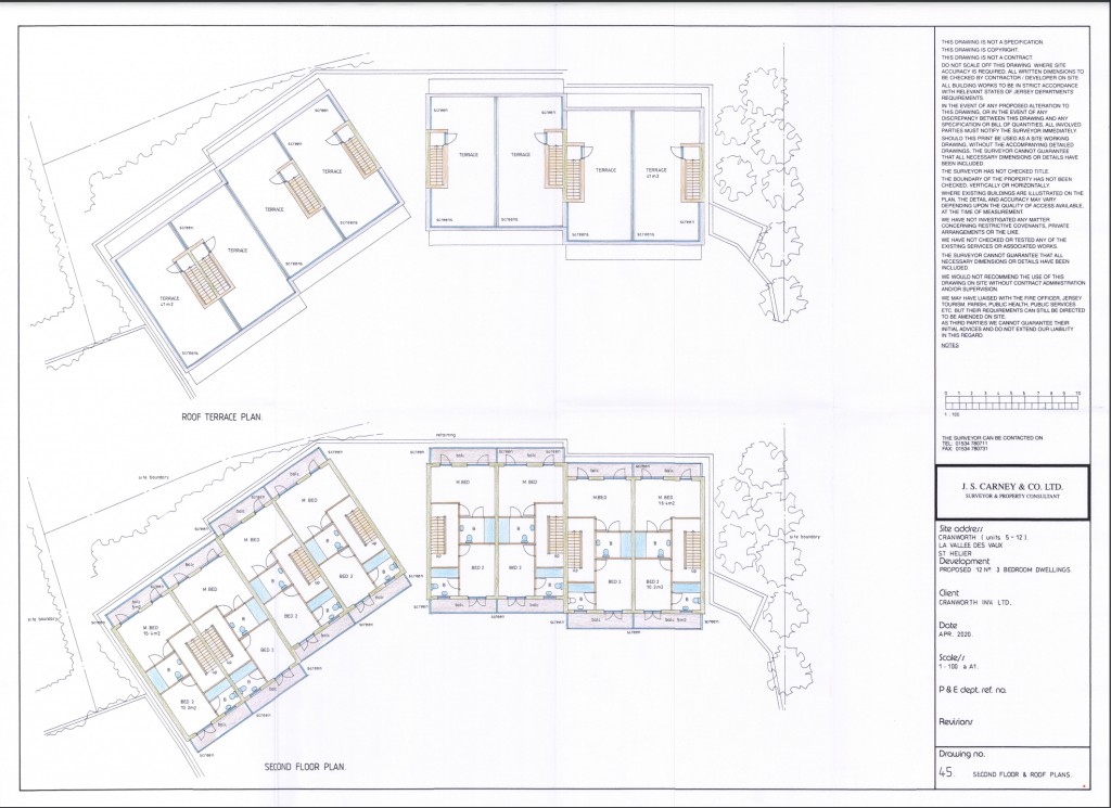 Floorplans For St Helier, Jersey, Channel Islands