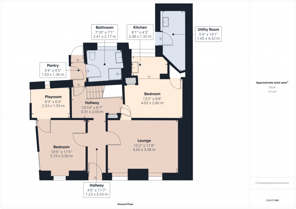 Floorplans For St Lawrence, Jersey, Channel Islands