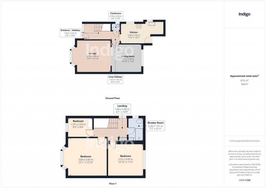 Floorplans For Longueville Road, St Saviour, Jersey