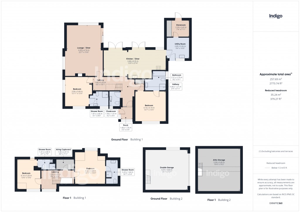 Floorplans For St Peter, Jersey