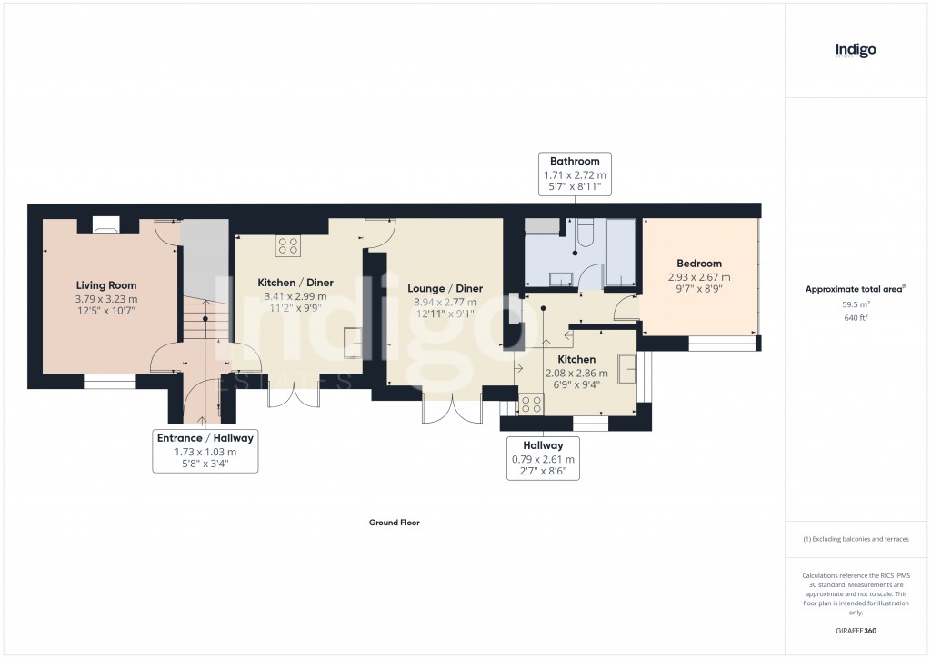 Floorplans For Byron Lane, St Helier