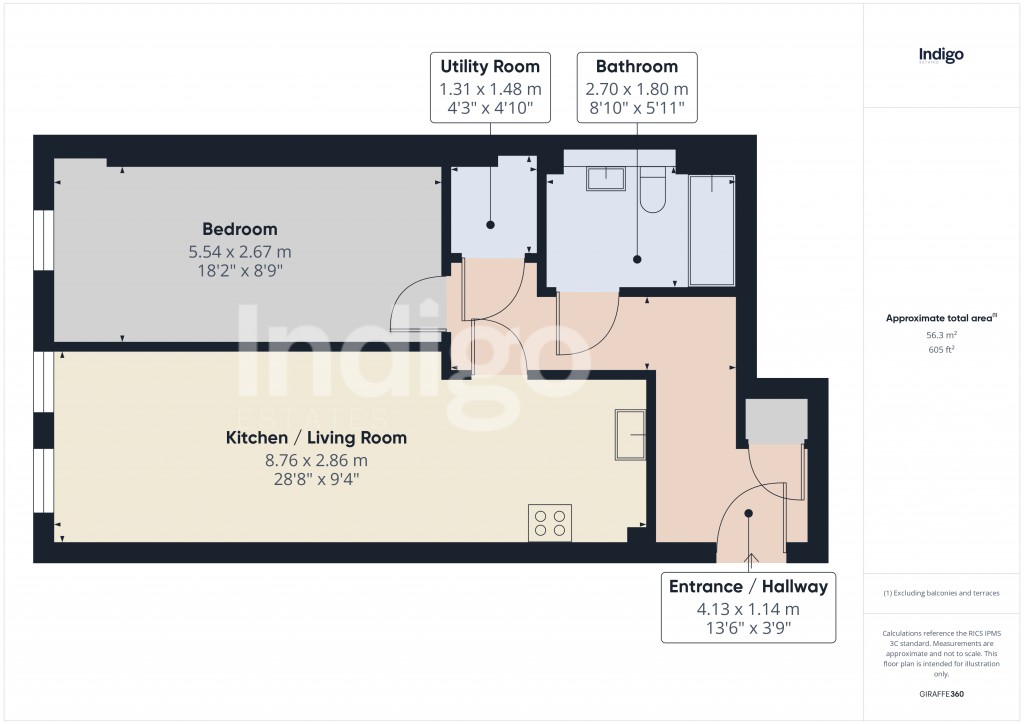 Floorplans For Garden Lane, St. Helier