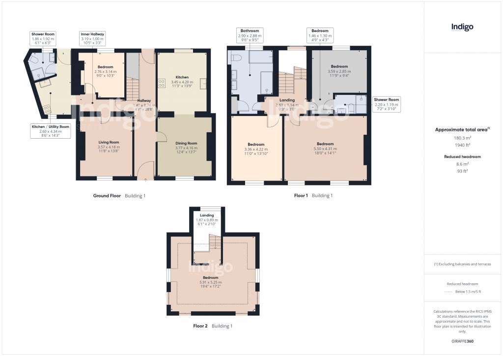 Floorplans For St Mary, Jersey