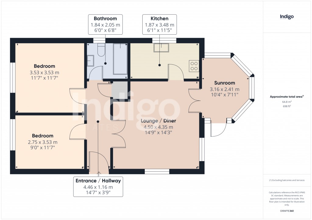 Floorplans For St Brelade, Jersey, Channel Islands