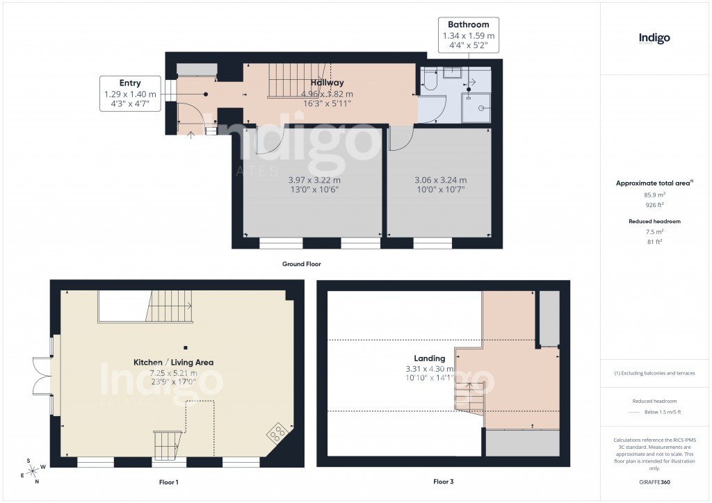 Floorplans For Trinity, Jersey