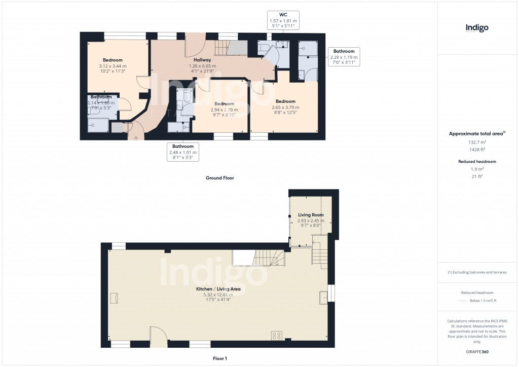 Floorplans For St Ouen, Jersey, Channel Islands