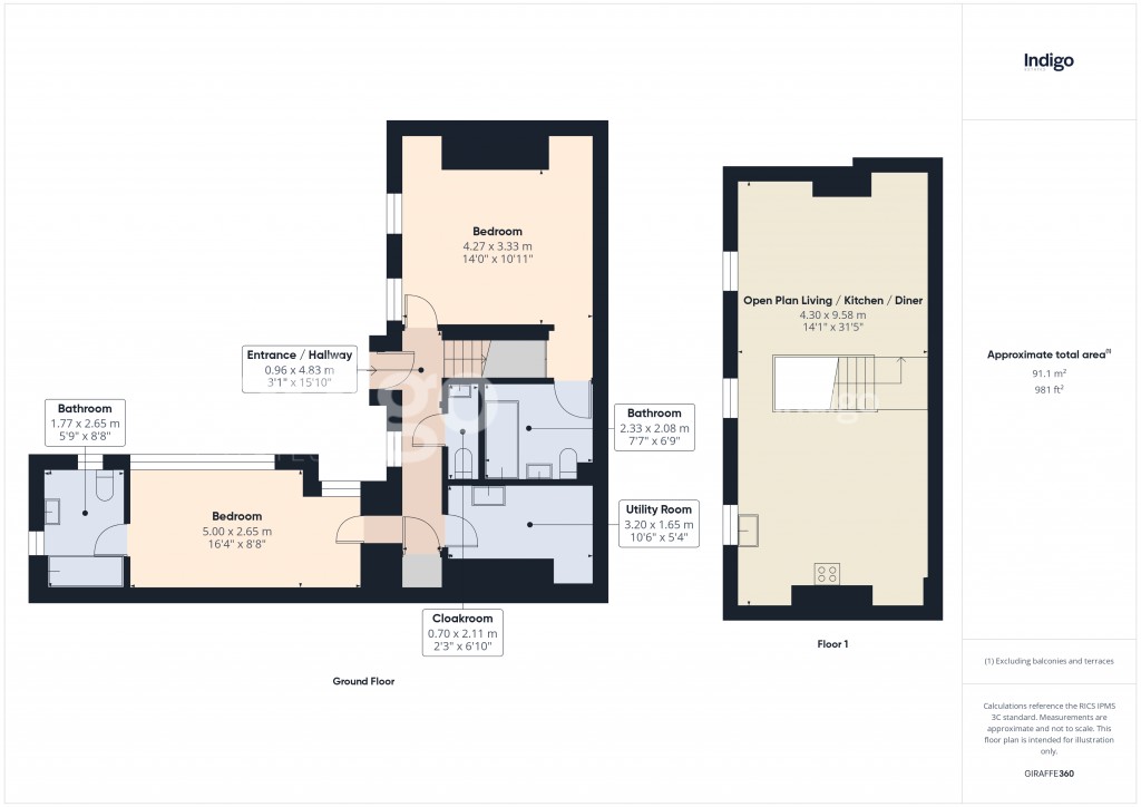 Floorplans For St Helier, Jersey