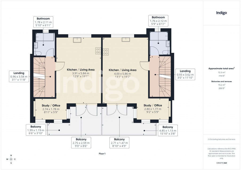 Floorplans For St Helier, Jersey, Channel Islands