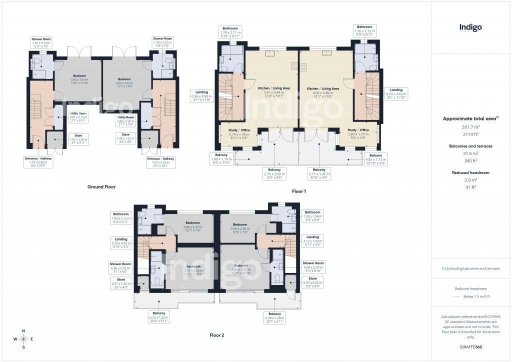 Floorplans For St Helier, Jersey, Channel Islands