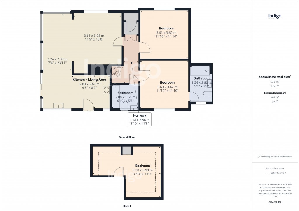 Floorplans For St Brelade, Jersey, Channel Islands
