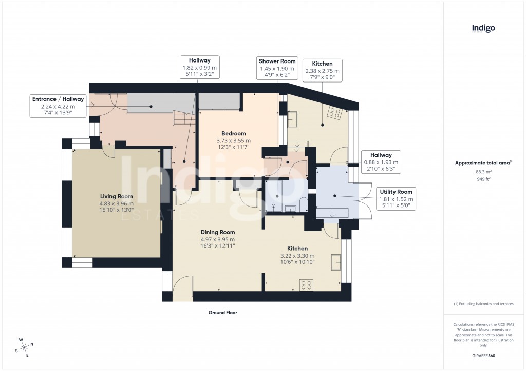 Floorplans For St Lawrence, Jersey