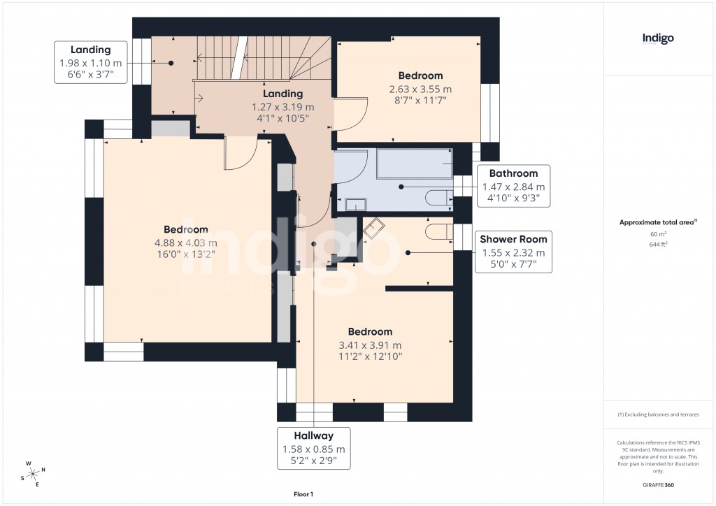 Floorplans For St Lawrence, Jersey
