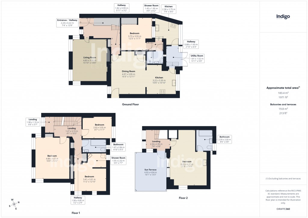 Floorplans For St Lawrence, Jersey