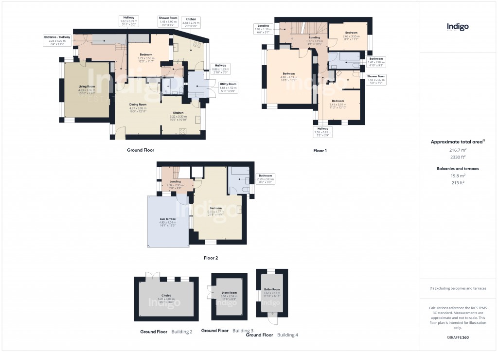 Floorplans For St Lawrence, Jersey
