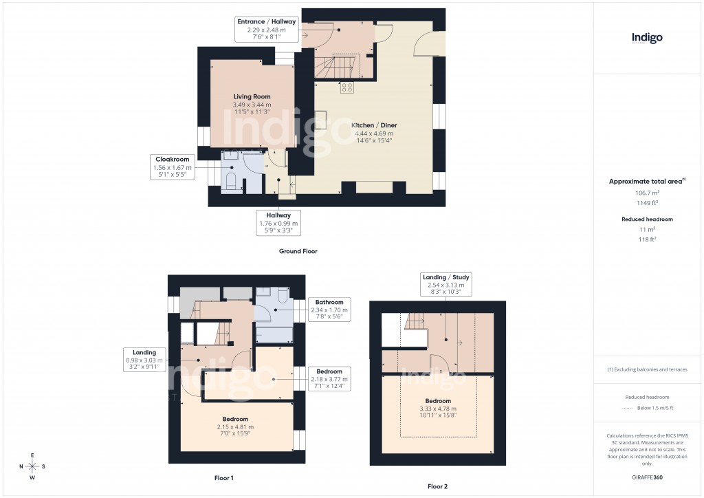 Floorplans For St Mary, Jersey, Channel Islands