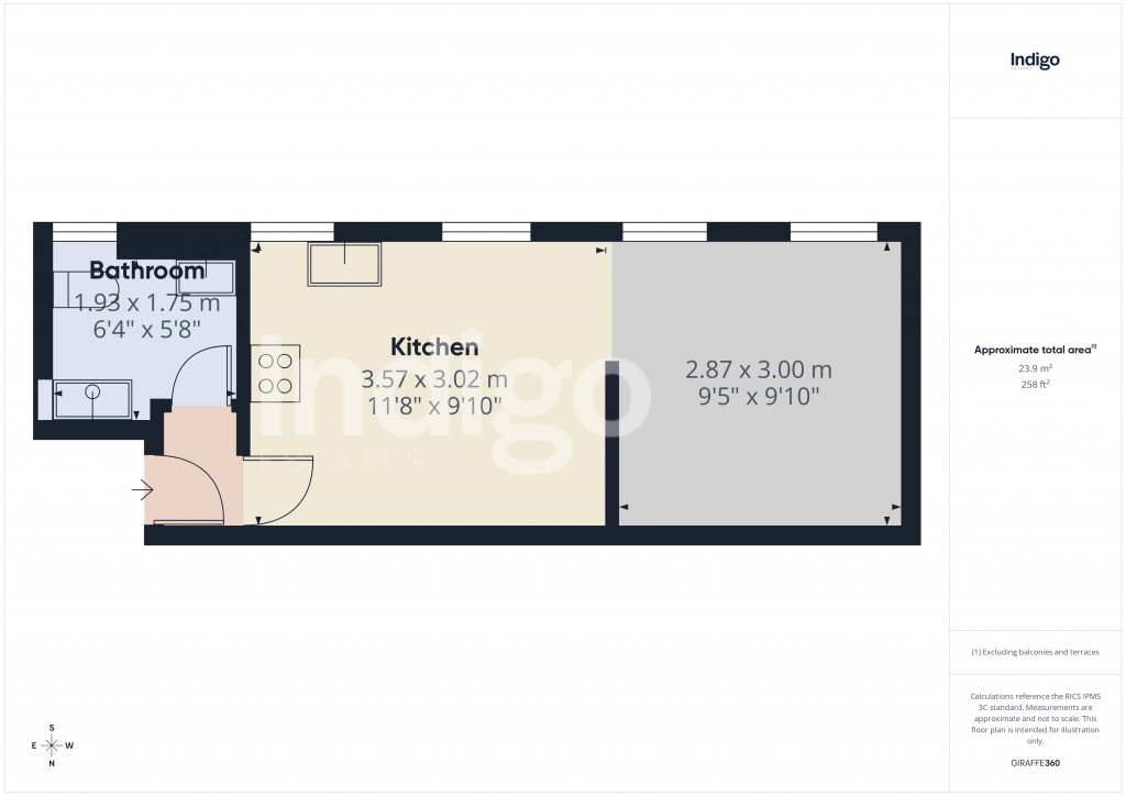 Floorplans For Garden Lane, St Helier