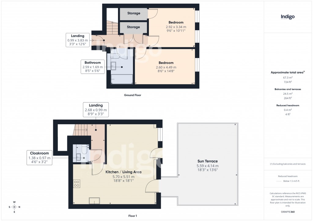 Floorplans For St Helier, Jersey, Channel Islands