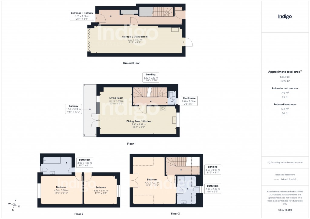 Floorplans For Seapoint, St Clement