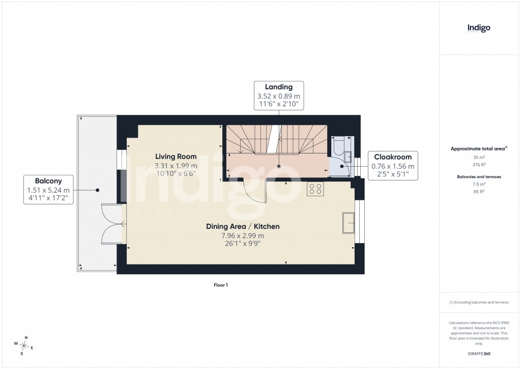 Floorplans For Seapoint, St Clement