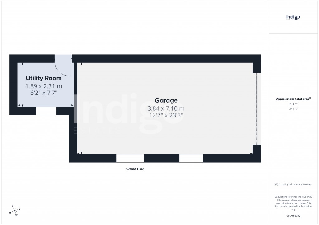 Floorplans For Upper Kings Cliff, St Helier