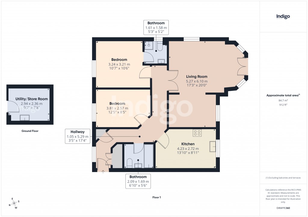 Floorplans For St Helier, Jersey, Channel Islands