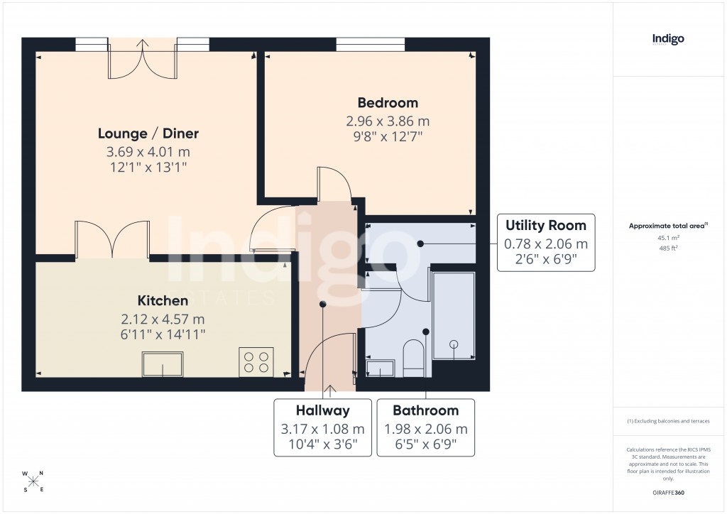 Floorplans For St Helier, Jersey, Channel Islands