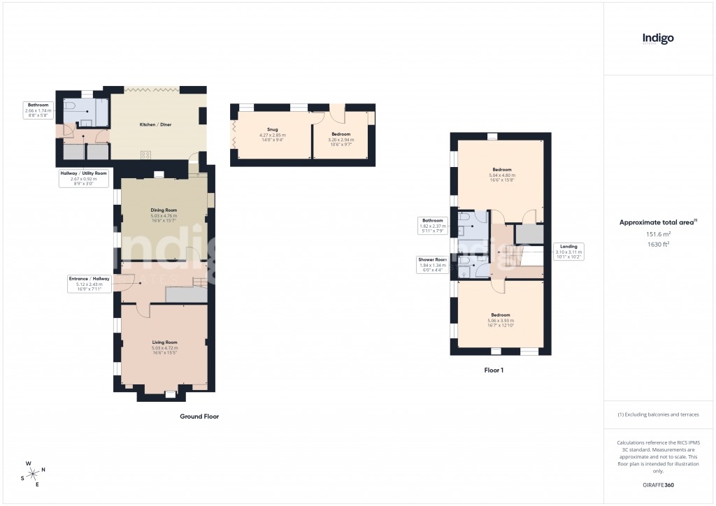 Floorplans For St Ouen, Jersey, Channel Islands