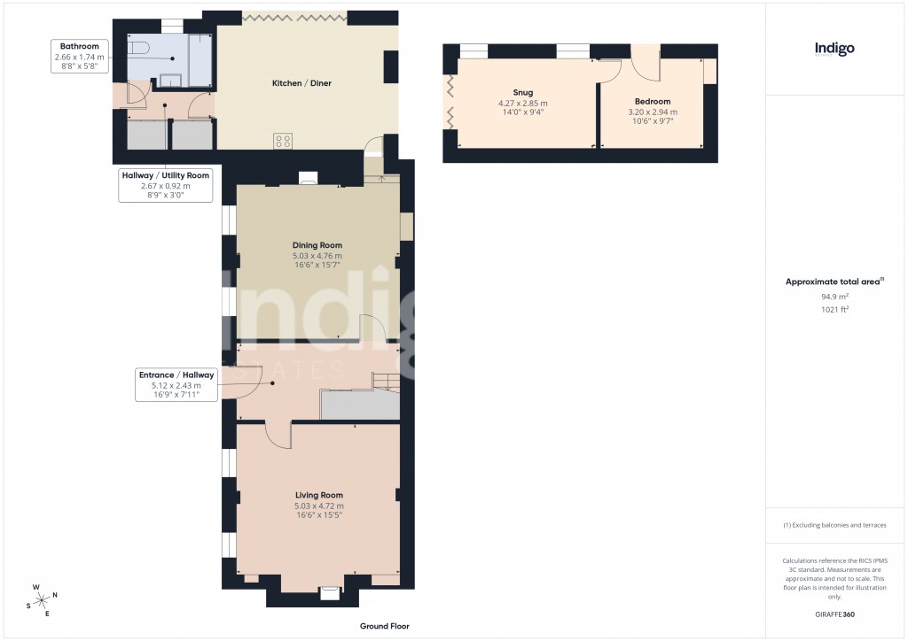 Floorplans For St Ouen, Jersey, Channel Islands