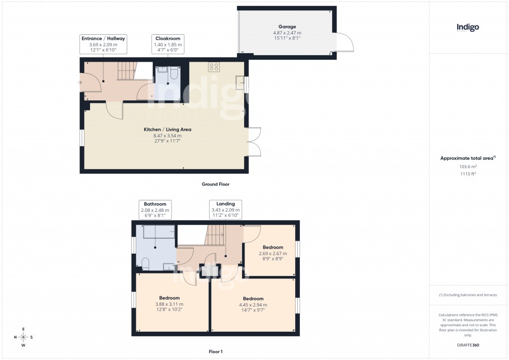 Floorplans For St Mary, Jersey, Channel Islands