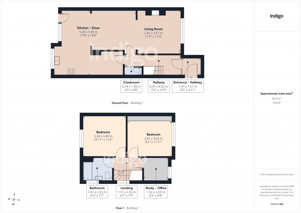 Floorplans For St Helier, Jersey, Channel Islands