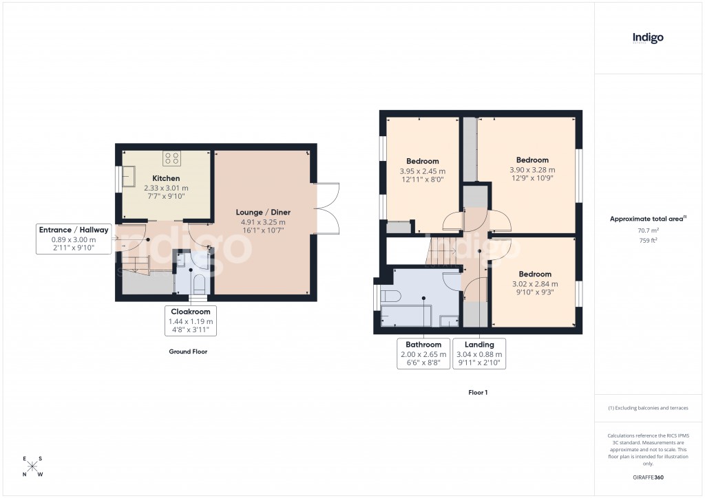 Floorplans For St Saviour, Jersey