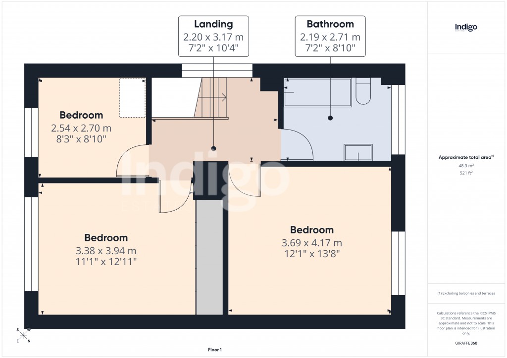 Floorplans For Le Mont Millais, St Helier