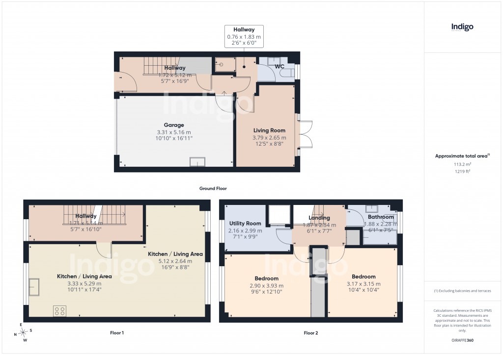 Floorplans For St Brelade, Jersey, Channel Islands
